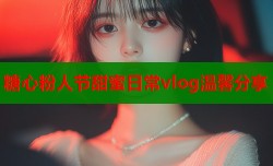 糖心粉人节甜蜜日常vlog温馨分享