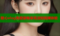 糖心vlog免登录畅享高清短视频体验