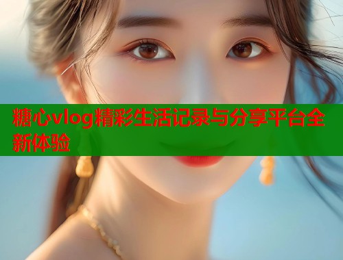 糖心vlog精彩生活记录与分享平台全新体验  第1张
