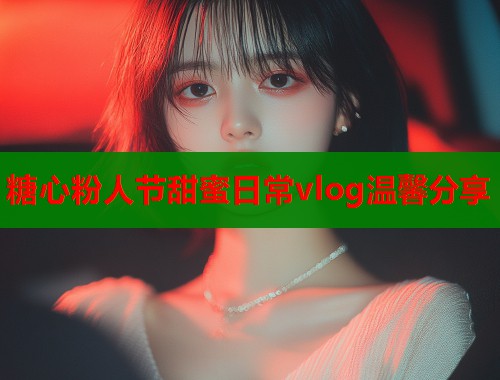 糖心粉人节甜蜜日常vlog温馨分享  第1张