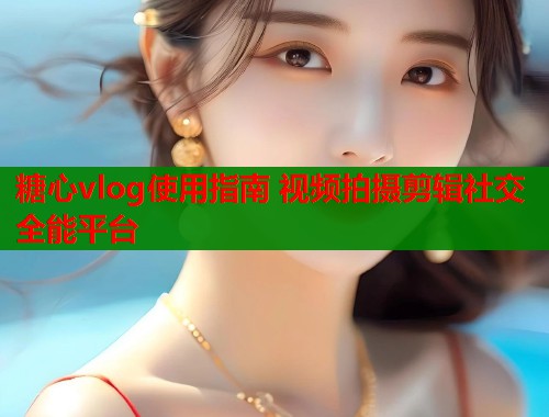 糖心vlog使用指南 视频拍摄剪辑社交全能平台  第1张
