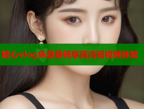 糖心vlog免登录畅享高清短视频体验  第1张