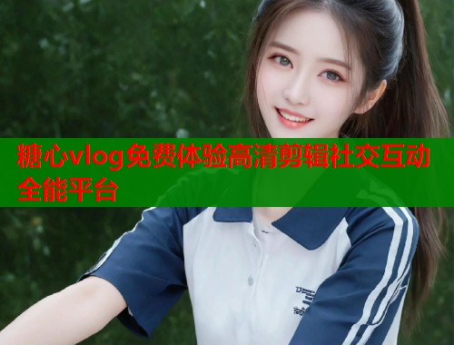 糖心vlog免费体验高清剪辑社交互动全能平台  第1张