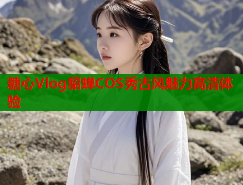 糖心Vlog貂蝉COS秀古风魅力高清体验  第1张