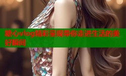 糖心vlog精彩呈现带你走进生活的美好瞬间
