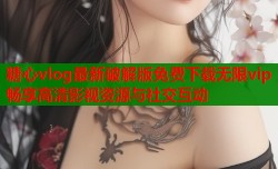 糖心vlog最新破解版免费下载无限vip畅享高清影视资源与社交互动