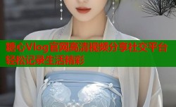糖心Vlog官网高清视频分享社交平台轻松记录生活精彩