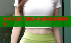 如何快速入门糖心vlog制作全攻略详解