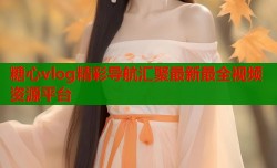 糖心vlog精彩导航汇聚最新最全视频资源平台