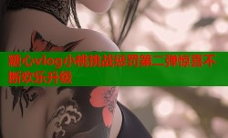 糖心vlog小桃挑战惩罚第二弹惊喜不断欢乐升级