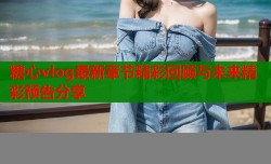 糖心vlog最新章节精彩回顾与未来精彩预告分享