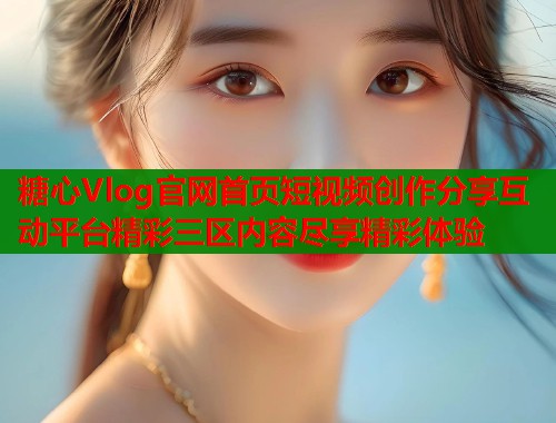 糖心Vlog官网首页短视频创作分享互动平台精彩三区内容尽享精彩体验  第2张