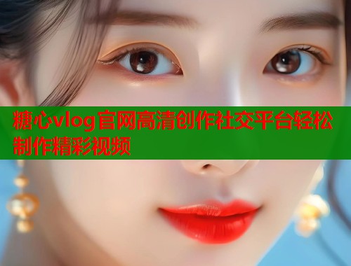 糖心vlog官网高清创作社交平台轻松制作精彩视频  第1张